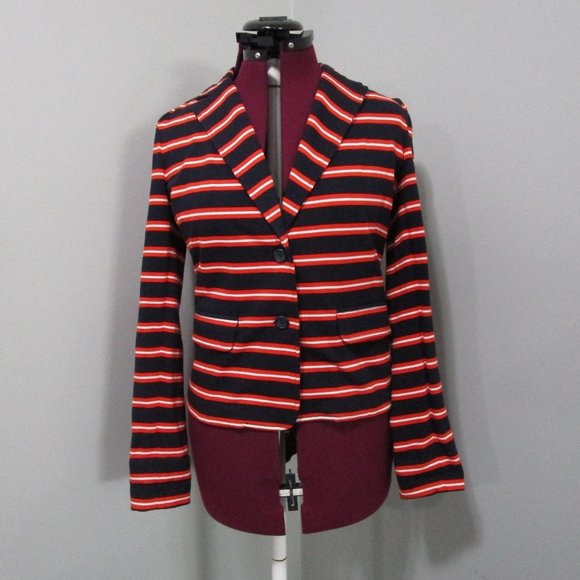 J Crew Striped Blazer Size Small - Picture 1 of 4